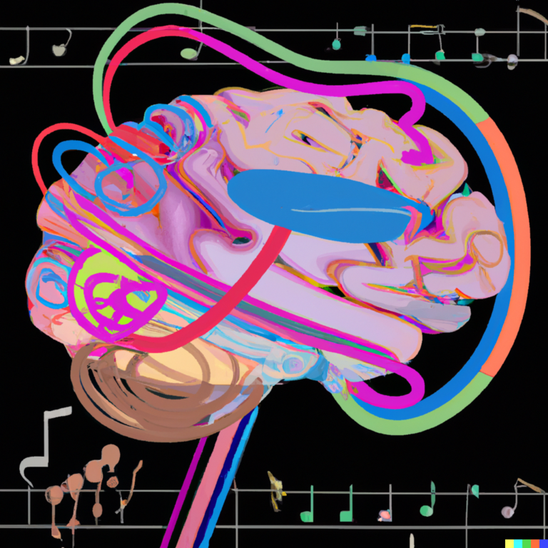 How can music impact pain perception?